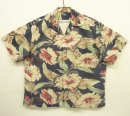 画像: 90'S RALPH LAUREN コットン 半袖 オープンカラーシャツ フローラル柄 USA製 (VINTAGE) 「S/S Shirt」入荷しました。