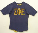 画像: 80'S ΣΦΕ (SIGMA PHI EPSILON) リバーシブル 半袖 Tシャツ ネイビー/イエロー USA製 (VINTAGE) 「T-Shirt」入荷しました。