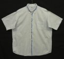 画像: 60'S PILGRIM "DAN RIVER生地" コットン マチ付き 半袖 BDシャツ ライトブルー/ドット柄 (VINTAGE) 「S/S Shirt」入荷しました。