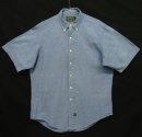 画像: 90'S POLO COUNTRY シャンブレー 半袖 BDシャツ ブルー (VINTAGE) 「S/S Shirt」入荷しました。