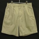 画像: 90'S RALPH LAUREN "TYLER SHORT" ツープリーツ チノショーツ カーキ (VINTAGE) 「Shorts」入荷しました。