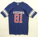 画像: 70'S CHAMPION バータグ シングルステッチ 半袖 フットボール Tシャツ ネイビー USA製 (DEADSTOCK) 「T-Shirt」入荷しました。