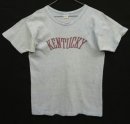 画像: 70'S CHAMPION "KENTUCKY" バータグ 88/12 染み込みプリント シングルステッチ 半袖 Tシャツ ヘザーブルー USA製 (VINTAGE) 「T-Shirt」入荷しました。