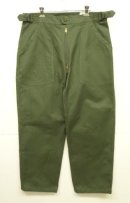画像: 60'S フランス空軍 AIR FORCE アジャスター付き メカニックパンツ AILEEジップ (DEADSTOCK) 「Bottoms」入荷しました。