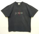 画像: 90'S J.CREW 旧タグ ロゴプリント 半袖 Tシャツ ブラック USA製 (VINTAGE) 「T-Shirt」入荷しました。