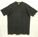 画像: 90'S BVD シングルステッチ 耳付きポケット 半袖 Tシャツ ブラック USA製 (VINTAGE) 「T-Shirt」入荷しました。