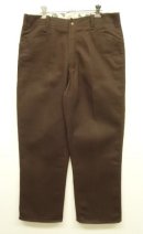 画像: BEN DAVIS "FRISCO PANTS" トップスナップボタン フリスコパンツ ブラウン (VINTAGE) 「Bottoms」入荷しました。