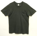 画像: 90'S FRUIT OF THE LOOM シングルステッチ 耳付きポケット 半袖 Tシャツ ブラック USA製 (VINTAGE) 「T-Shirt」入荷しました。