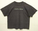 画像: 00'S NO BOUNDARIES "IT'S ALL GOOD" 半袖 Tシャツ フェードブラック (VINTAGE) 「T-Shirt」入荷しました。