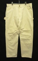 画像: 80'S DICKIES チビタグ ペインターパンツ ホワイト 42TALONジップ W38L32 USA製 (VINTAGE) 「Bottoms」入荷しました。