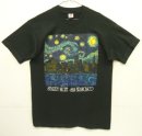 画像: 90'S VINCENT VAN GOGH "STARRY NIGHT - SAN FRANCISCO" シングルステッチ 半袖 Tシャツ ブラック USA製 (MINT CONDITION) 「T-Shirt」入荷しました。