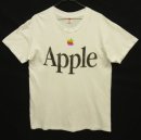 画像: 80'S APPLE シングルステッチ 半袖 Tシャツ ホワイト USA製 (VINTAGE) 「T-Shirt」入荷しました。