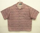 画像: 90'S PATAGONIA "ヤシの木タグ" コットン 半袖 オープンカラーシャツ 総柄 (VINTAGE) 「S/S Shirt」入荷しました。