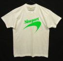 画像: 80'S NEWPORT シングルステッチ 半袖 Tシャツ ホワイト USA製 (DEADSTOCK) 「T-Shirt」入荷しました。
