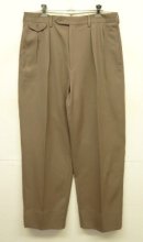 画像: 90'S RALPH LAUREN ツープリーツ ウールパンツ ライトブラウン (VINTAGE) 「Bottoms」入荷しました。