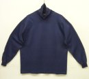 画像: 90'S CROSS CREEK タートルネック 長袖 Tシャツ ネイビー USA製 (VINTAGE) 「T-Shirt」入荷しました。