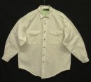 画像: 90'S PATAGONIA 旧タグ 三角フラップ 長袖 ワークシャツ ホワイト マカオ製 (VINTAGE) 「L/S Shirt」入荷しました。