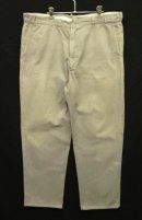 画像: 60'S BOAT SAIL CLOTH "SANFORIZED" コットン100% ワークパンツ TALON製アルミジップ USA製 (VINTAGE) 「Bottoms」入荷しました。
