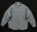 画像: 60'S RIVERSIDE コットン100% 長袖 シャンブレーシャツ ブルー USA製 (DEADSTOCK) 「L/S Shirt」入荷しました。