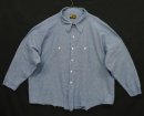 画像: 70'S WASHINGTON DEE CEE コットン100% 長袖 シャンブレーシャツ ブルー USA製 (VINTAGE) 「L/S Shirt」入荷しました。