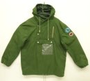 画像: 70'S UNKNOWN ユーロワーク 中綿入り プルオーバージャケット ダークグリーン (VINTAGE) 「Jacket」入荷しました。