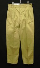 画像: 50'S フランス軍 M52 プリーツ入り チノパンツ ベージュ 80M (DEADSTOCK) 「Bottoms」入荷しました。
