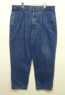 画像: 90'S DOCKERS ツープリーツ デニム トラウザーズ インディゴ (VINTAGE) 「Bottoms」入荷しました。