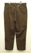 画像: 80'S DICKIES 874 チビタグ ワークパンツ ブラウン W38L31 USA製 (VINTAGE) 「Bottoms」入荷しました。