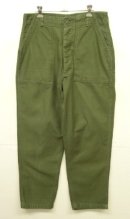 画像: 70'S アメリカ軍 US ARMY "OG107" コットンサテン ベイカーパンツ W34L31 (VINTAGE) 「Bottoms」入荷しました。