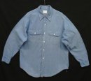 画像: 70'S BIG MAC コットン100% シャンブレーシャツ ブルー USA製 (VINTAGE) 「L/S Shirt」入荷しました。
