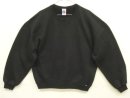 画像: 90'S RUSSELL ATHLETIC 前Vガゼット付き クルーネック スウェットシャツ ブラック メキシコ製 (VINTAGE) 「Sweat Shirt」入荷しました。