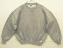 画像: 90'S RUSSELL ATHLETIC 前Vガゼット付き クルーネック スウェットシャツ ヘザーグレー USA製 (VINTAGE) 「Sweat Shirt」入荷しました。