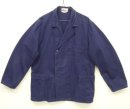 画像: 80'S KLM KLEDING ダブルブレスト ワークジャケット カバーオール インクブルー (VINTAGE) 「Jacket」入荷しました。