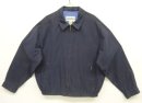 画像: 90'S EDDIE BAUER 白タグ ピーチスキン チンスト付き ドリズラージャケット ネイビー (VINTAGE) 「Jacket」入荷しました。