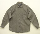 画像: 90'S RALPH LAUREN "LOWELL SPORT" ヘリンボーン 長袖 シャツ チャコールグレー (VINTAGE) 「L/S Shirt」入荷しました。