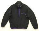 画像: 90'S PATAGONIA "STRETCH SYNCHILLA TOP" Rマーク旧ロゴ シンチラ ハーフジップ プルオーバー ブラック USA製 (VINTAGE) 「Jacket」入荷しました。