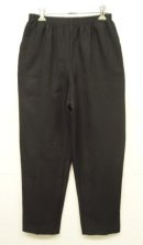 画像: ALFRED DUNNER ウエストゴム入り イージーパンツ ブラック USA製 (VINTAGE) 「Bottoms」入荷しました。