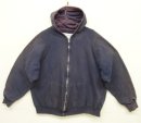 画像: 80'S UNKNOWN 裏地サーマル フルジップ ダブルフェイス スウェットパーカー フェードネイビー アルミジップ (VINTAGE) 「Parka」入荷しました。