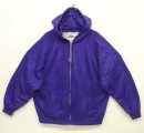 画像: 80'S MAC GREGOR 裏地サーマル フルジップ ダブルフェイス スウェットパーカー グレープ アルミジップ (VINTAGE) 「Parka」入荷しました。