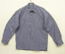 画像: 70'S アメリカ軍 US NAVY ボックス型 シャンブレーシャツ ブルー (VINTAGE) 「L/S Shirt」入荷しました。