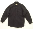 画像: 40'S アメリカ軍 US NAVY 片側フラップ付きポケット イカリボタン ウール CPOシャツ ダークネイビー (VINTAGE) 「L/S Shirt」入荷しました。