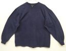 画像: 90'S J.CREW 旧タグ シングルステッチ 長袖 Tシャツ ネイビー (VINTAGE) 「T-Shirt」入荷しました。