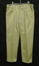 画像: 60'S LEVIS "STA-PREST" BIG E 518 カツラギ スタプレストパンツ ライトカーキ 42TALONジップ USA製 (VINTAGE) 「Bottoms」入荷しました。