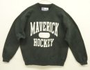 画像: 90'S RUSSELL ATHLETIC 前V&脇の下ガゼット付き ヘビーウエイト クルーネック スウェットシャツ ブラック USA製 (VINTAGE) 「Sweat Shirt」入荷しました。