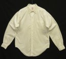 画像: 70'S BROOKS BROTHERS "MAKERS" 6ボタン ポプリン レギュラーカラーシャツ ホワイト USA製 (VINTAGE) 「L/S Shirt」入荷しました。