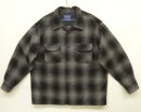 画像: 90'S PENDLETON "BOARD SHIRT" ウール オープンカラーシャツ オンブレチェック (VINTAGE) 「L/S Shirt」入荷しました。