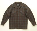 画像: 00'S PENDLETON "BOARD SHIRT" ウール オープンカラーシャツ オンブレチェック (MINT CONDITION) 「L/S Shirt」入荷しました。
