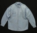 画像: 90'S RALPH LAUREN "DUNGAREE WORKSHIRT" 猫目ボタン シャンブレーシャツ ブルー (VINTAGE) 「L/S Shirt」入荷しました。