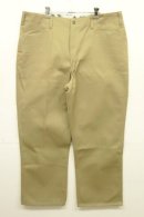 画像: BEN DAVIS トップスナップボタン フリスコパンツ ベージュ USA製 (DEADSTOCK) 「Bottoms」入荷しました。