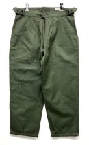 画像: 60'S フランス空軍 エアフォース アジャスター付き メカニックパンツ AILEEジップ (DEADSTOCK) 「Bottoms」入荷しました。